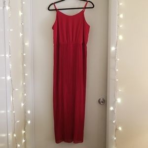 Charming Charlie's Red Maxi Dress - Large